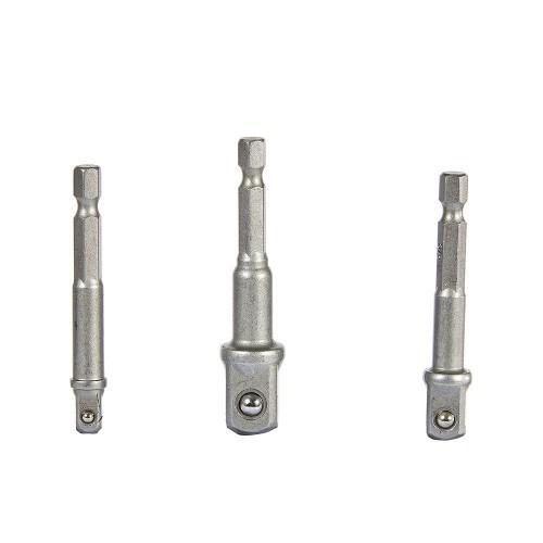 Набор переходников для торцевых головок 1/2″, 1/4″ и 3/8″ 3 шт. INGCO