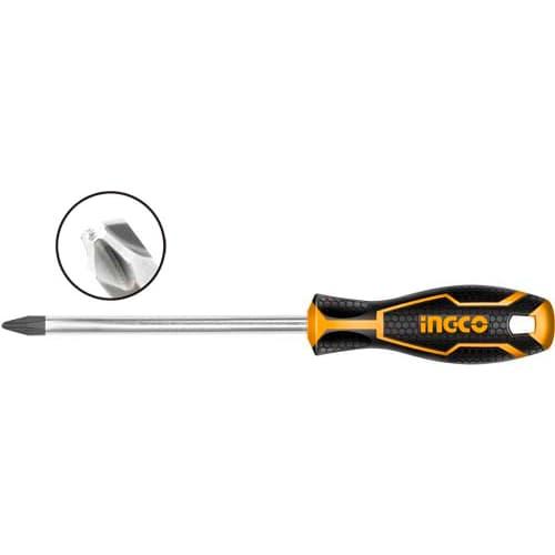 Отвертка крестовая PH 2×150 мм INGCO INDUSTRIAL