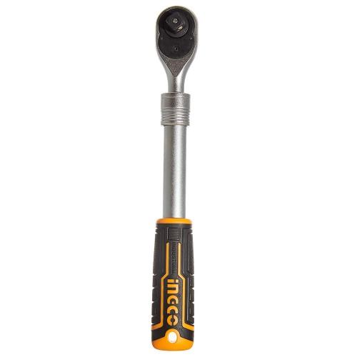 Телескопическая трещотка «Profi» 320-450 мм 72T 1/2" INGCO INDUSTRIAL
