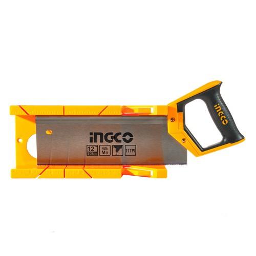 Ножовка пасовочная с пластиковым стуслом 300 мм INGCO