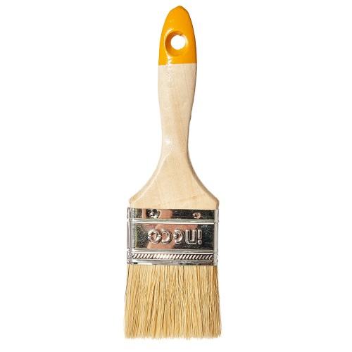 Кисть флейцевая деревянная ручка 2,5" INGCO