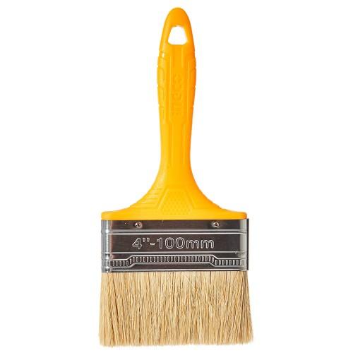 Кисть флейцевая пластиковая ручка 4" INGCO Super Select
