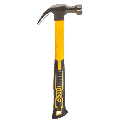 Молоток-гвоздодер 450 г INGCO Super Select