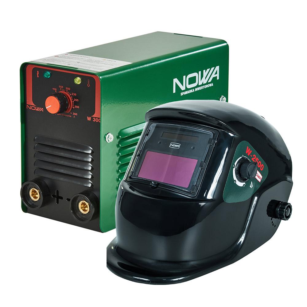 Комплект сварочный аппарат Nowa W300 + Маска сварщика NOWA W-2500 (1+1)