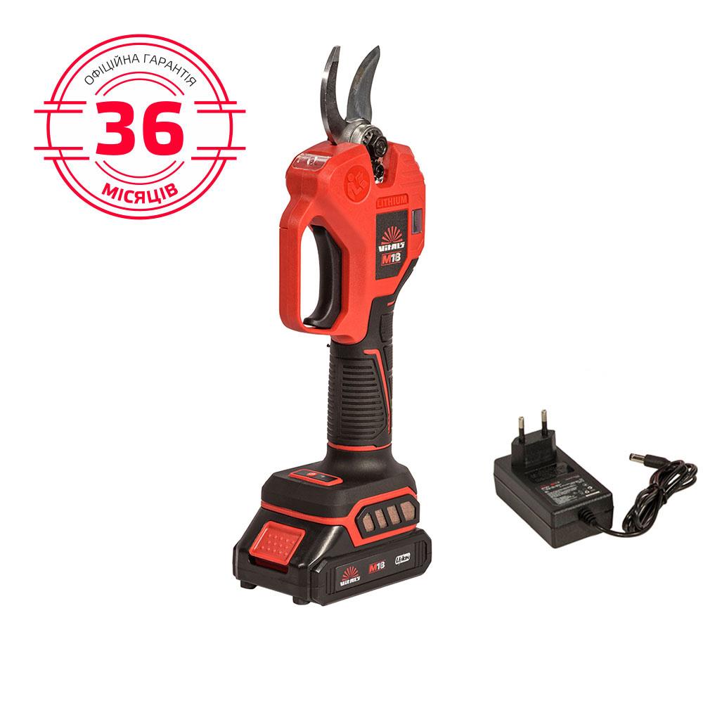 Секатор аккумуляторный Vitals Master AG 1830cdk BL Kit