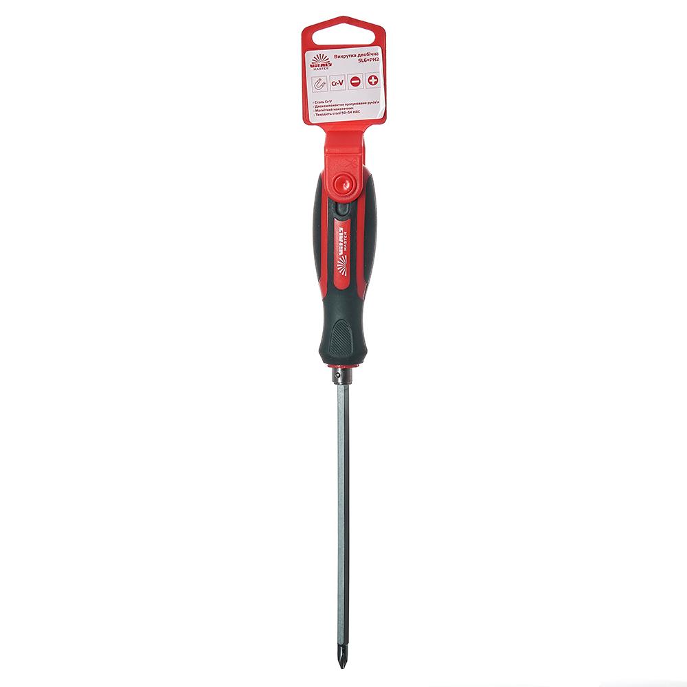 Викрутка двостороння Vitals Master, SL6+PH2