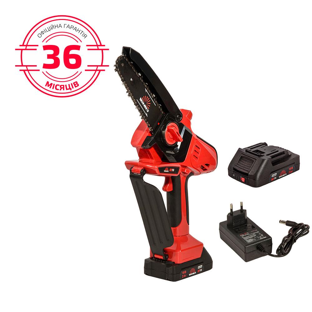 Пила ланцюгова акумуляторна Vitals Master AKZ 1815gk BL Premium Kit