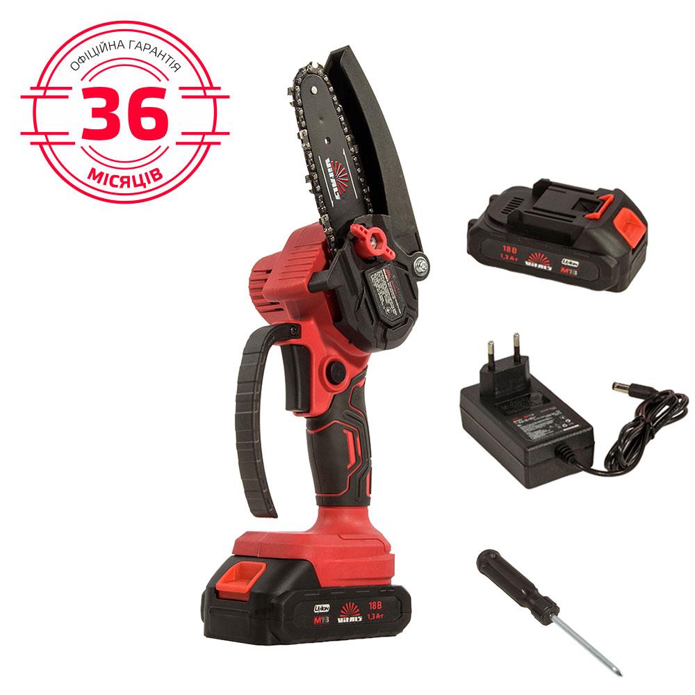 Пила ланцюгова акумуляторна Vitals AKZ 1810-1n Kit