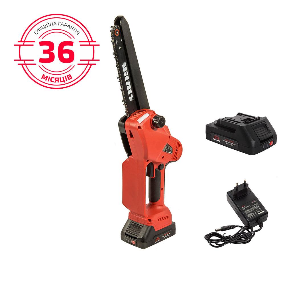 Пила ланцюгова акумуляторна Vitals AKZ 1820-1n Kit