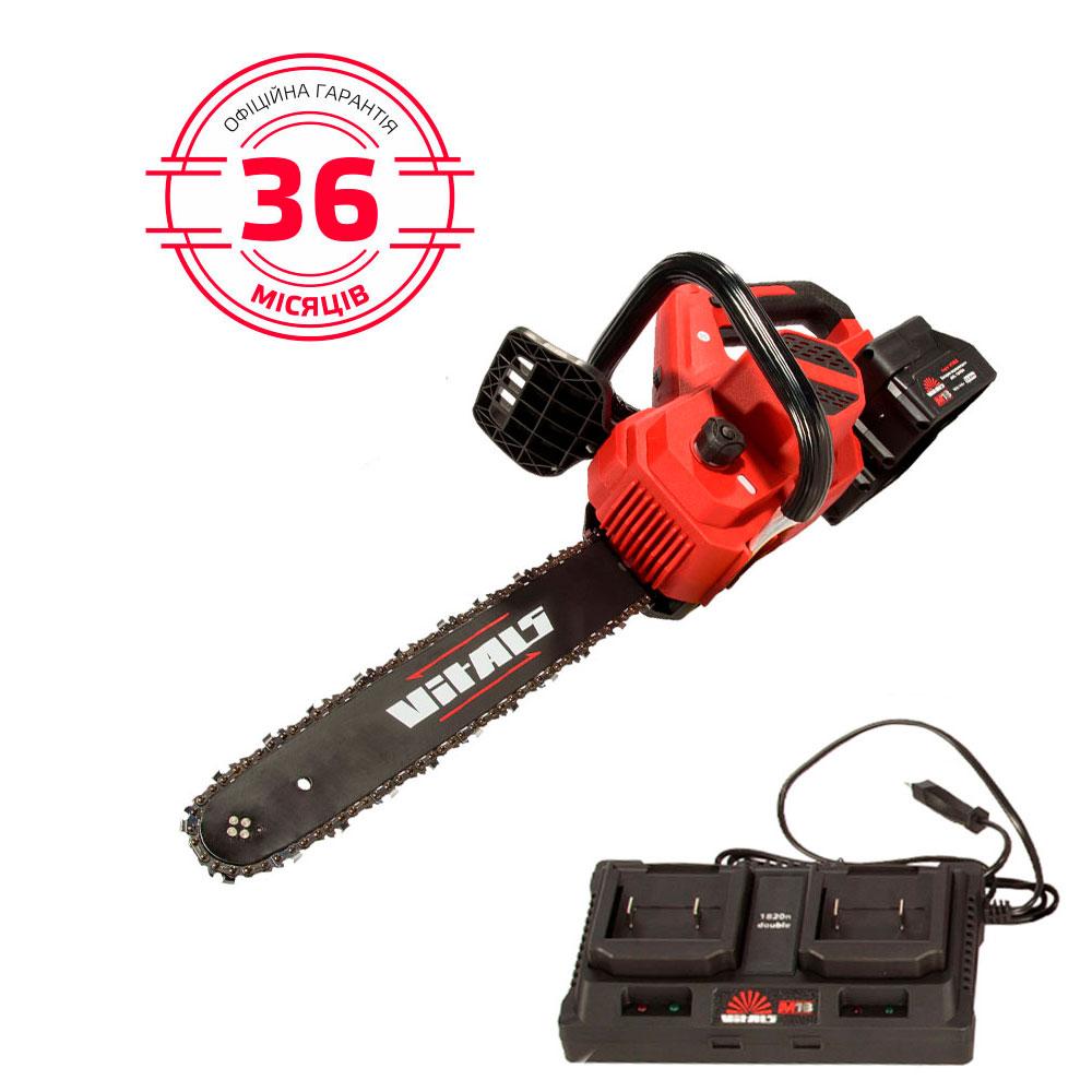 Аккумуляторная цепная пила Vitals AKZ 3640sx BL Kit