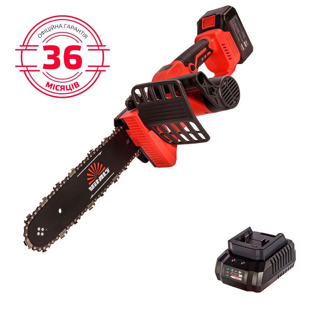 Пила цепная аккумуляторная Vitals AKZ 1830c BL Kit
