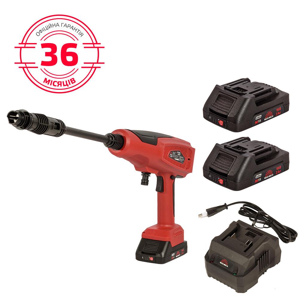 Мийка високого тиску акумуляторна Vitals Master Am 1860n3-2Kit