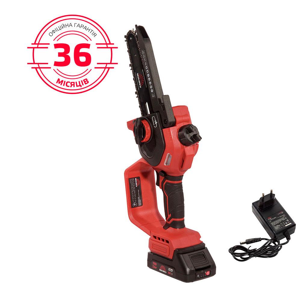 Пила цепная аккумуляторная Vitals AKZ 1815d BL Kit