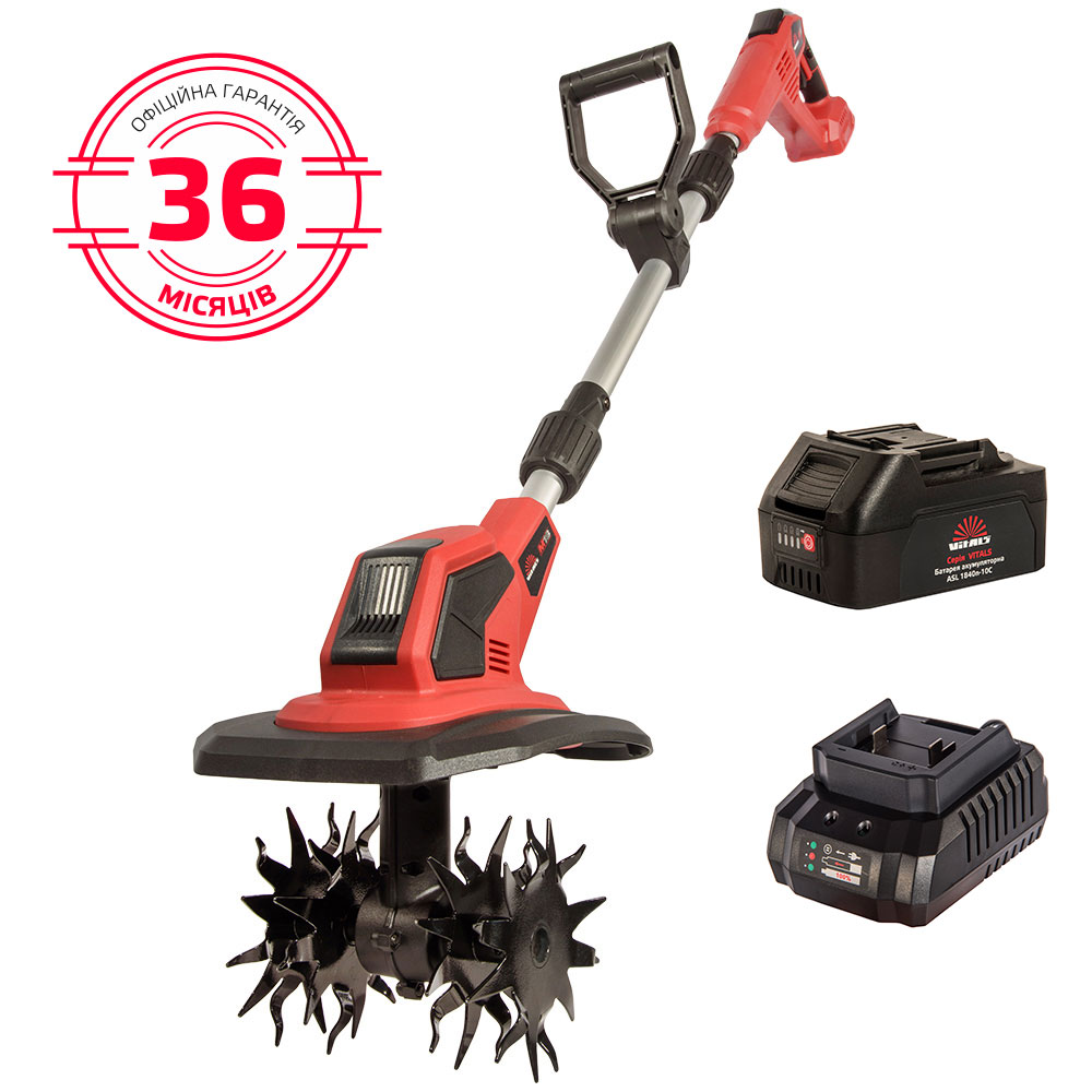 Аккумуляторный культиватор Vitals AKV 1822n Kit