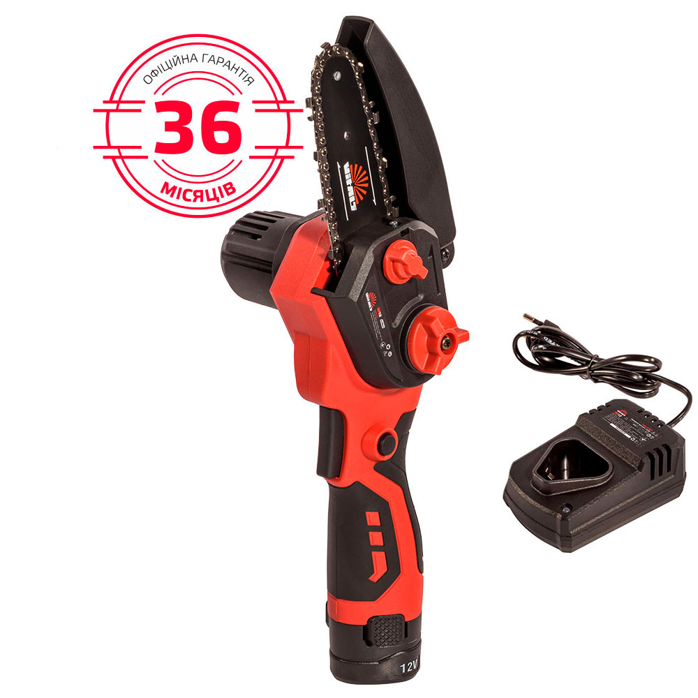 Цепная аккумуляторная пила Vitals AKZ 1210ck Kit